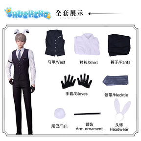 Love and deepspace Xavier Cosplay Costume Adult Carnival Uniform Anime Halloween Party Costumes Masquerade Men Game