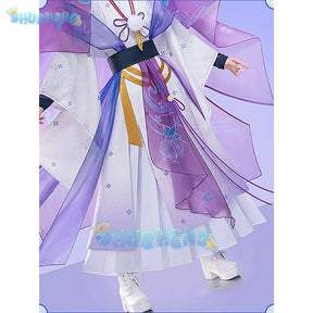 Scaramouche Wanderer Cosplay Costume Hanfu Flower Wedding Dress Game Genshin Impact Men Unifrom Halloween Comic-con Party Suit