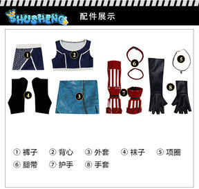 New Games Street Fighter Cos Costumes Cammy Cosplay Female Anime Character Uniform Performance Halloween Carnival Costumes