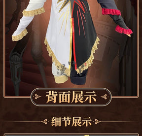Weeping Clown Cosplay Game Identity V Joker Fashion Costume Anime Women Men Cute Suit Role Play Clothing Halloween Suit