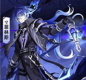 Shusheng-R Genshin Impact Kyryll Chudomirovich Flins Cosplay Costume Full Set Uniform Role Play Halloween Carnival Party Outfit