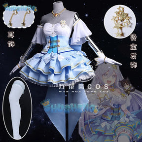 Vladilena·Milize Cosplay Anime 86 -Eightysix- Costume Magical Girl Uniform Dress Halloween Party Role Play Clothing