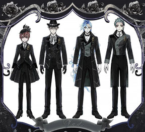 Twisted-Wonderland Jade Leech Cosplay Costume Uniform Halloween Carnival Party Christmas Play Role Clothes Clothing