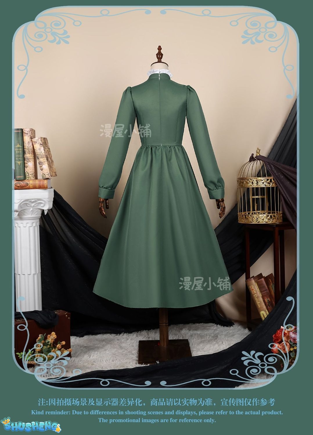 Anime Howl Cosplay Costume Sophie Dresses Hatter Costume Long Dress Apron Women Halloween Costume