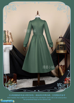 Anime Howl Cosplay Costume Sophie Dresses Hatter Costume Long Dress Apron Women Halloween Costume