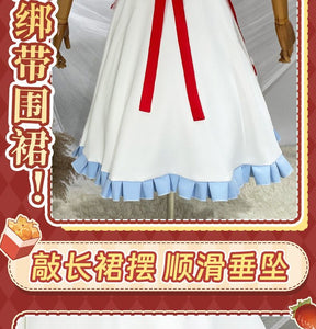 Identity V Grace Naiad Game Suit Sweet Lovely Maid Dress Cosplay Costume Halloween Party Role Play Outfit Women