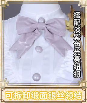 Edgar Valden Cosplay Costumes Identity V Costume Game Painter Golden Ratio Sweet Uniform Halloween Party Role Play Clothing