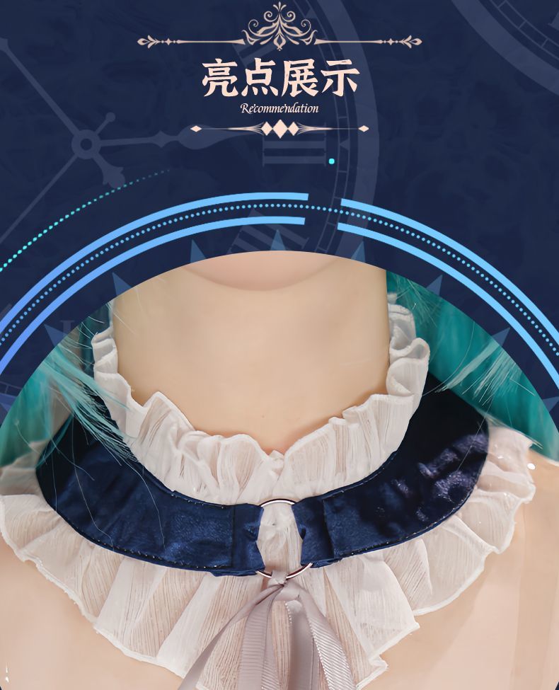 Hatsune Miku Cosplay Costume 39 Party Moon Dress Clothing Accessories Set Anime Carnival Stage Show Magnificent Suit Girl Outfit