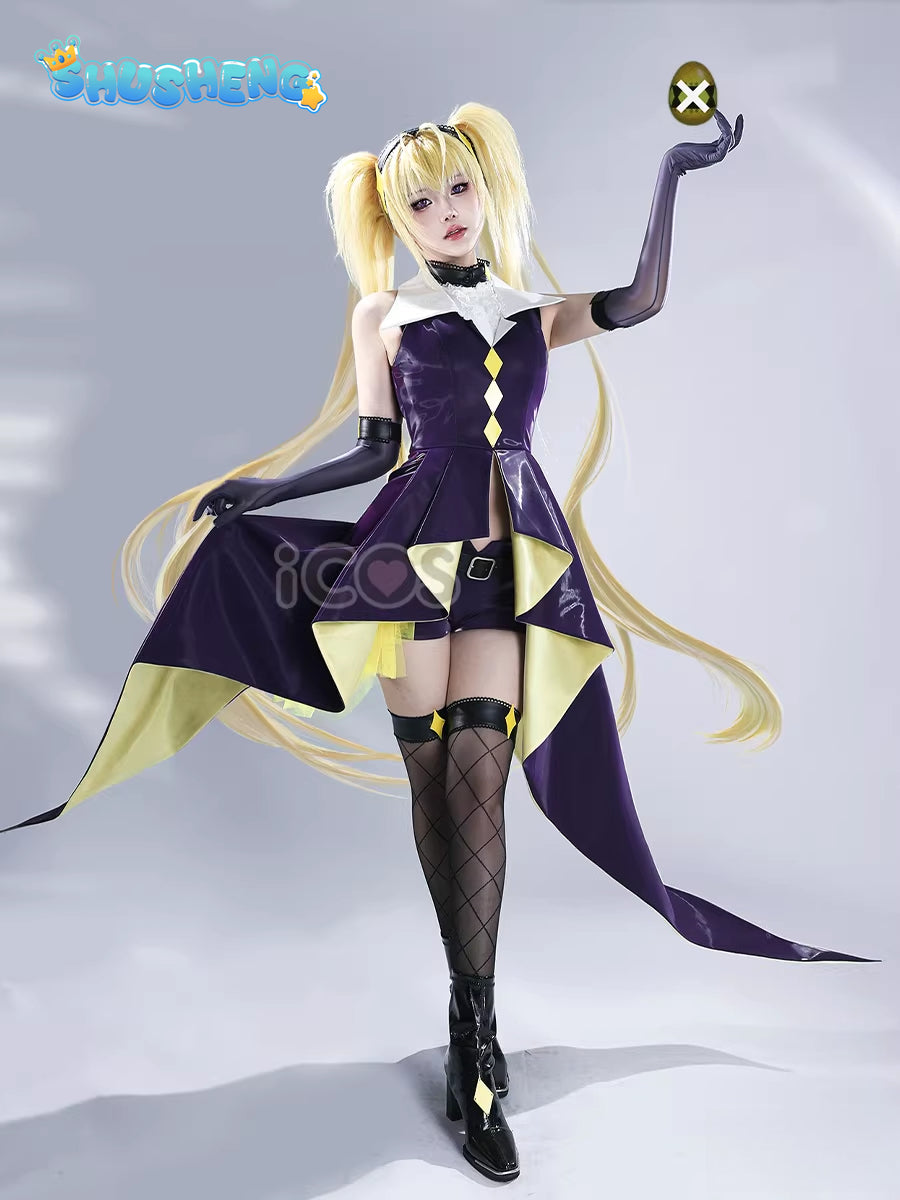 Cosplay Series: Shugo Chara! Utau Tsukiyomi-X-Dia / X-Diamond（Dark Jewel）Cosplay Costume full set Shushengcos S-XL spot inventory