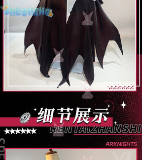 Specter Cosplay Game Arknights Costume Hat Stockings Accessories Props Gothic Lolita Dress Set Halloween Party Woman Uniform