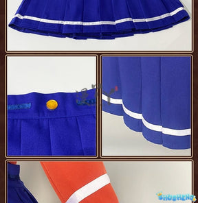 Anime Game MiSide Cosplay Steam Women Girl Top Skirt Tie Headband Hair Accessories Socks JK Uniform Full Suit Carnival Costume