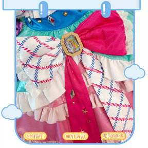 Shusheng-R Anime Aikatsu! Sakuraba Rola Women Lolita Dress  Cosplay Costume S-XXL