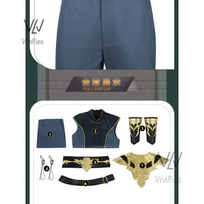 The Dark Urge Cosplay Costume BG3 Male White Dragonborn and a Sorcerer Outfits Shoes Full Set Halloween Carnival Party Clothing