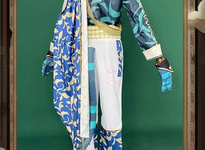 Shusheng-N Game Identity Ⅴ Naib Subedar Mercenary Cosplay Costume Halloween New Fashion Coat Pants Props Wig Men Women Uniform Set S-XXL
