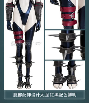 Invisible Woman Malice Cosplay Costume Uniform Halloween Carnival Party Christmas Play Role Clothes Clothing for Women