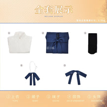Fate/stay Night Artoria Pendragon Saber Cosplay Dress Daily Suit Outfits Japanese Jiakei Dresses Games Role-play Wig Prop Suits