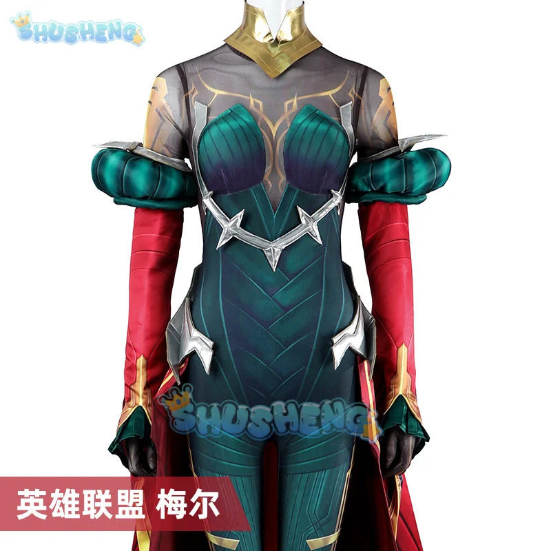 League of Legends LOL Mel Cosplay Costume Uniform Halloween Carnival Party Christmas Play Role Clothes Clothing for Women