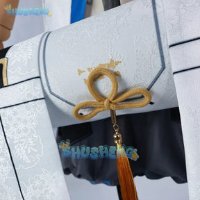 Shusheng Wuthering Waves Youhu Cosplay Costume Uniform Antiquarian Huanglong Halloween Party for Women Girls Role Play Props