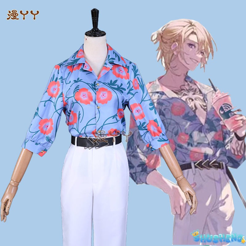 VTuber NIJISANJI Luxiem Luca Cosplay Costume