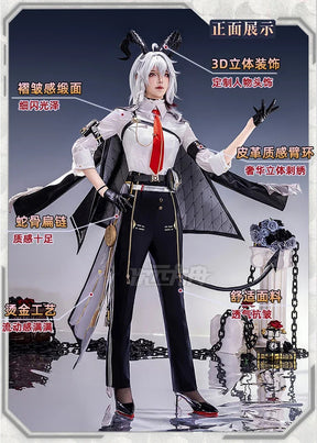 Game Wuthering Waves Zani Cosplay Costume Uniform Halloween Carnival Party Christmas Play Role Clothes Clothing