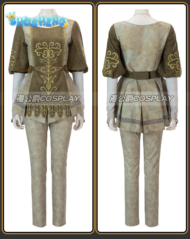 Game Dragons Cos Dogma 2 Cosplay Doireann Costume Fantasia Disguise for Adult Women Clothes Dress Outfit Halloween Carnival Suit