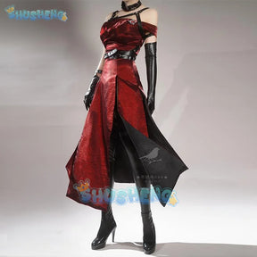 Love and Deepspace Heroines Cosplay Costume The Enchanting Dark Curtain Uniform Halloween Party Women Men Props Shusheng