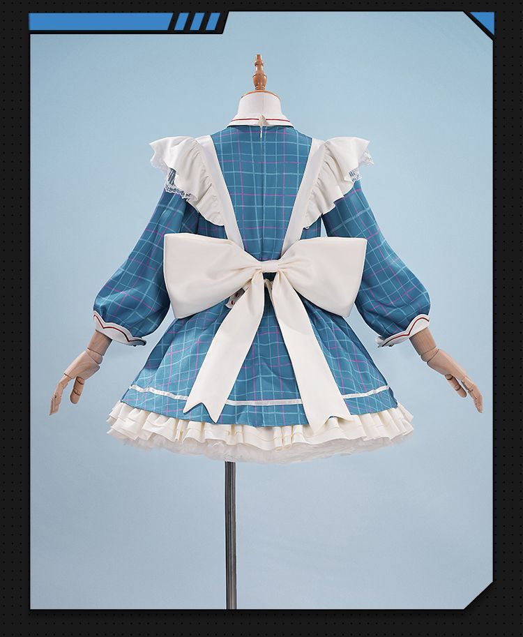 Amiya Clothes White Rabbit Sweet Memory Echoes linkage Arknights cosplay full costume female- Arknights Female Character Outfit