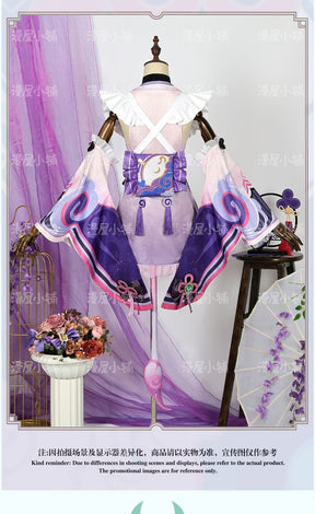 Game Genshin Impact Yumemizuki Mizuki Cosplay Costume Lolita Cute Dress for Women The Enchanting Dream in Love Anime Clothes
