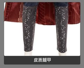 Red Agatha Wiccan Cosplay Costume Billy Kaplan Uniform Halloween Carnival Party Christmas Play Role Clothes Clothing for Men