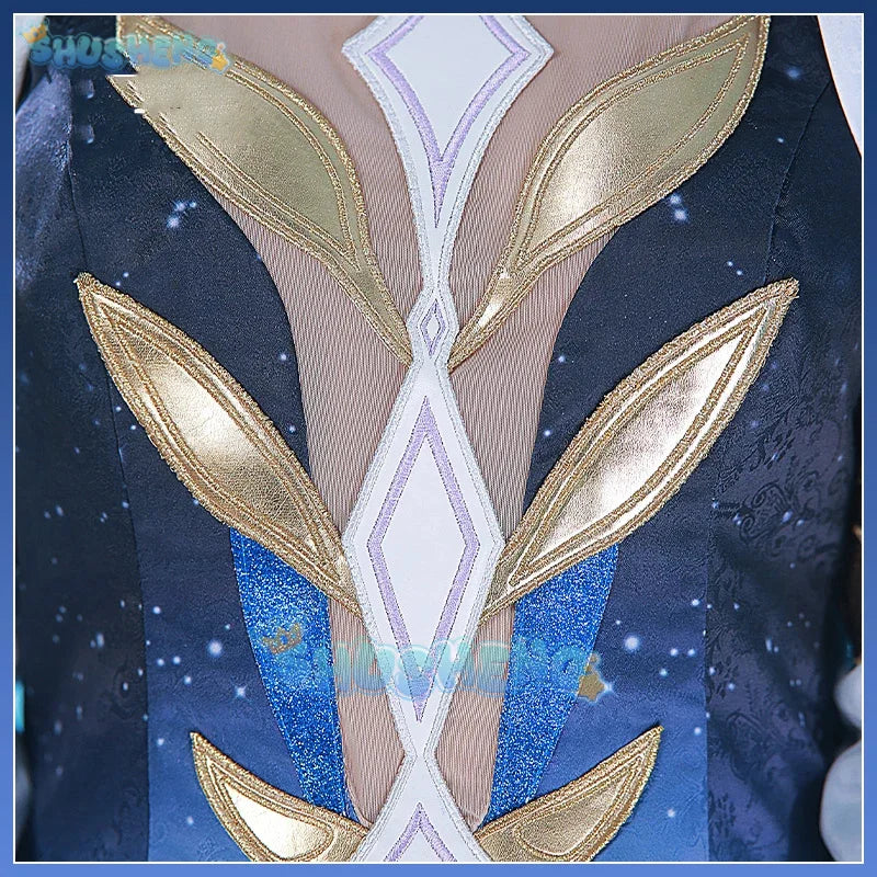 Genshin Impact Furina De Fontaine Cosplay Costume Focalors Cos Game Anime Party Uniform Hallowen Play Role Clothes Clothing