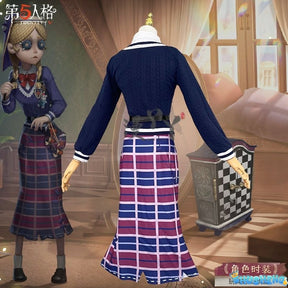 Game Identity V Toy Merchant Anne Lester Ivory Tower Cosplay Costume Dress Anime Clothes Halloween Women