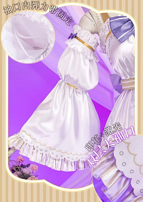 LoveLive! Konoe Kanata Yuki Setsuna Emma Verde Tennouji Rina Mifune Shioriko Osaka Shizuku Cosplay Costume Halloween dress set