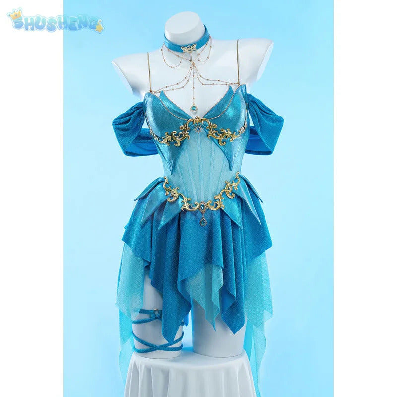Movie New Bloom Cosplay Club Costume Halloween party sexy dress accessories prop wing set women fashion Bloom uniform