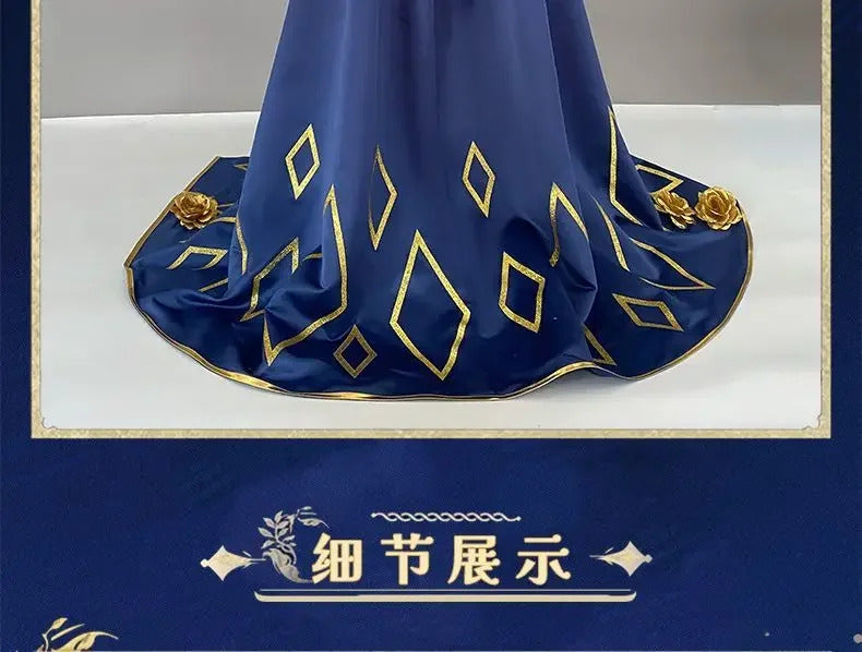 C.C. CODE GEASS Lelouch of the Rebellion Cosplay Chessboard Banquet costume Women's Halloween sexy long dress prop necklace set