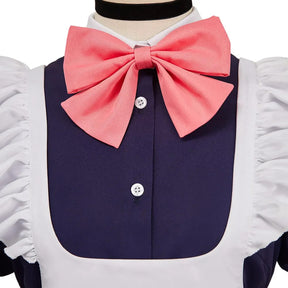 Anime DAN DA DAN Ayase Momo cosplay costume Halloween party sweet woman Lolita dress wig props maid uniform set