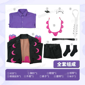 Shusheng-R Pokémon LEGENDS Z-A Corbeau Cosplay Costume Cos Game Anime Party Uniform Hallowen Play Role Clothes Clothing