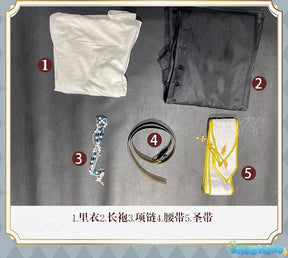 Anime VTuber Kanae nijisanji Uniform Any Size Cosplay Costume Priest Costume With Necklace
