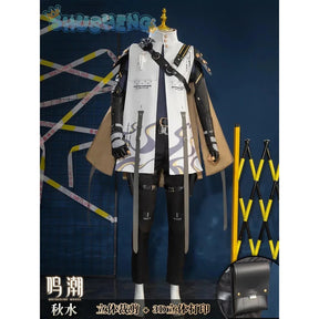 Wuthering Waves Aalto Intelligence Merchant Cosplay Costume Fashionable Handsome Accessories Props Halloween Party Men Uniform