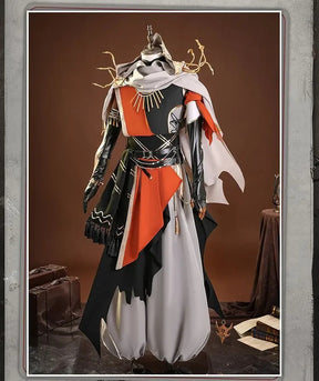 Shusheng-R Identity Ⅴ Mercenary Naib Subedar Cosplay Costume Uniform Halloween Carnival Party Christmas Play Role Clothes Clothing