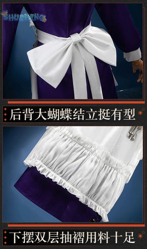 Tuesday Christine game reverse: 1999 cosplay costume sweet sexy dresses and accessories props for men women Halloween party set