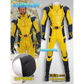 Man Show Wolverine cos Deadpool 3 Marvel Movie Full Set of C Clothes Wolf Claw Props Performance Costumes Can Be Customized