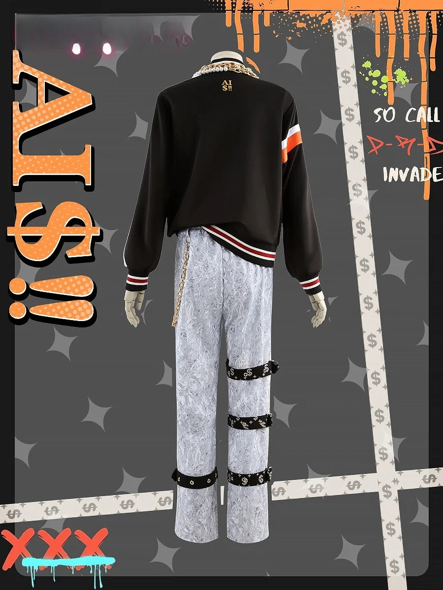 Shusheng-R Ensemble Stars Amagi Hiiro/Amagi Rinne Cosplay Costume Full Set Uniform Props Accessories Halloween Carnival Party