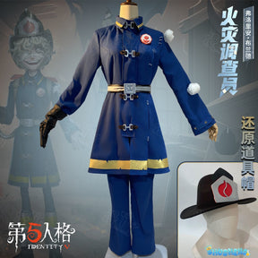 Identity V Florian Brandt Fire Investigator Cosplay Costume Cos Game Anime Party Uniform Hallowen Play Role Clothes Clothing