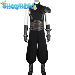 Game Final Fantasy VII Cloud Strife Cosplay Costume  Outfits Uniform Full Suit Halloween Party Costumes