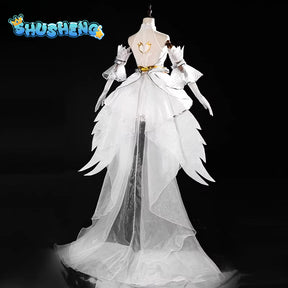 Game Cosplay Series: LOL-Crystal Rose Lux/Lux, the Lady of Luminosity  Cosplay Costume full set Shushengcos