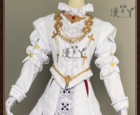 Identity Ⅴ Joseph Desaulniers Photographer Cosplay Costume Halloween party glamorous uniform accessorie props wig men women Set