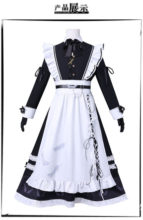 Anime NIJISANJI Kanae Cosplay Costume Male Servant Attire