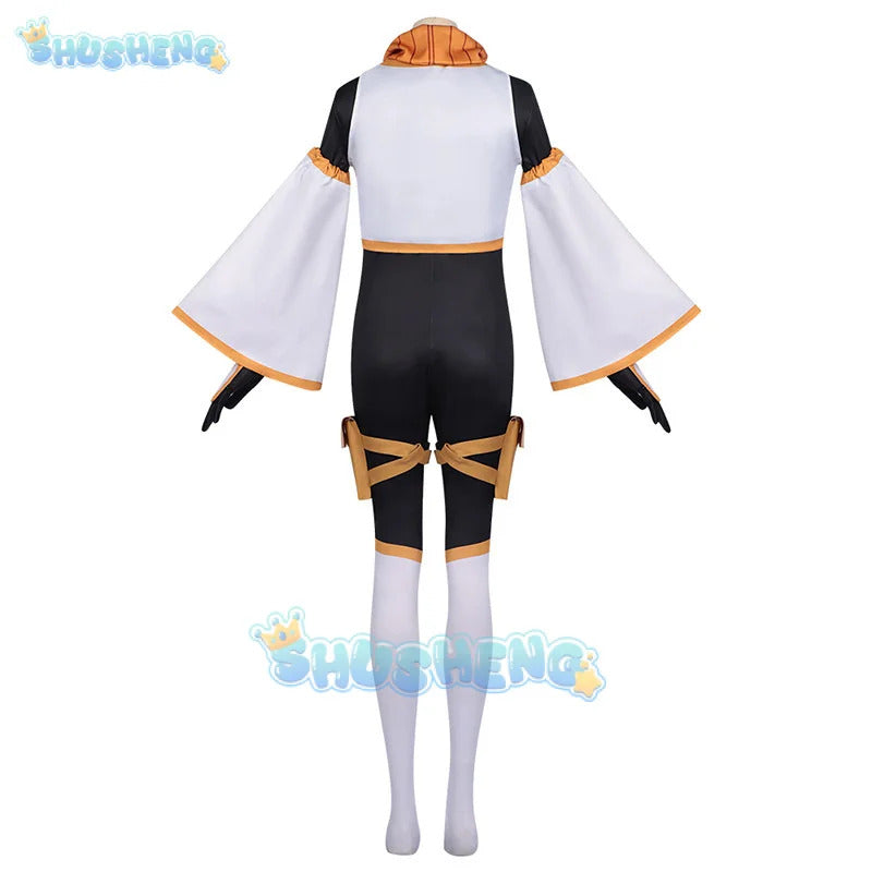 Kanae Natsumi Cosplay Costume Jumpsuit Anime I'm Living with An Otaku NEET Kunoichi Headwear Halloween Party Women Girls Props