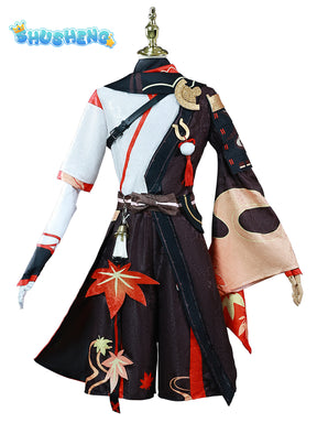 Genshin Impact Kaedehara Kazuha Cosplay Costume Uniform Anime Halloween Costumes for Men And Women Game