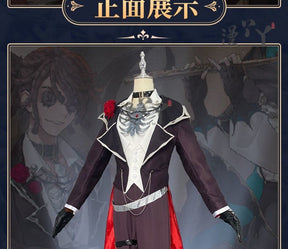 Prisoner/Luca Balsa Cosplay Game Identity V Costume The Official Halloween Concert Daily Outfit Party Role Play Clothing